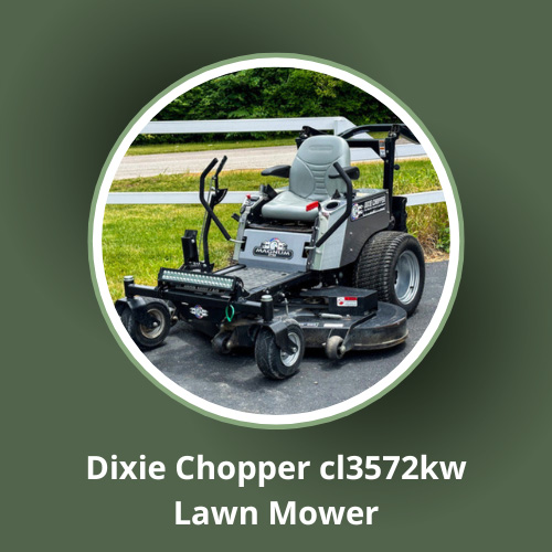 dixie chopper cl3572kw lawn mower